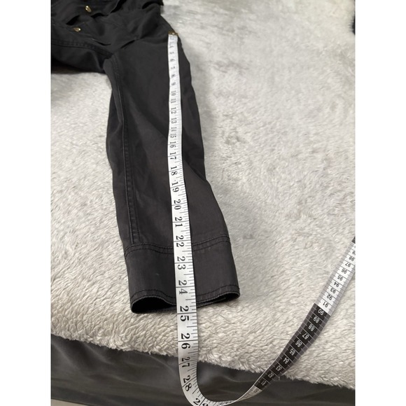 J. Crew Boyfriend Field Jacket Relaxed Fit Womens Dark Brown‎ Gray Canvas - Picture 4 of 8